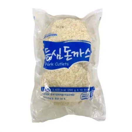 상신종합식품 업소용돈까스 등심돈까스 200g x 10장 (2kg)