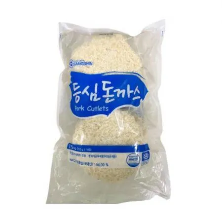 [상신] 업소용돈까스 국내산 등심돈까스 250g x 10장 (2.5kg)