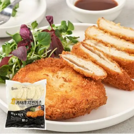 [상신] 비쇼쿠 카사네 4겹 치킨까스 900g(90g x 10장) 업소용대용량치킨까스 비유탕 식자재돈가스