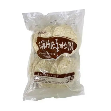 [상신] 업소용 고구마치즈돈까스 180g x 10장 (1.8kg)
