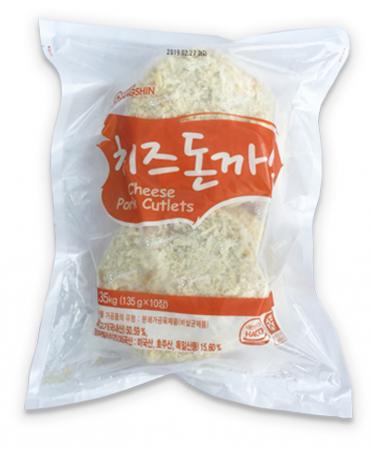 상신종합식품 업소용돈까스 치즈돈까스 135g x 10장 (1.35kg)