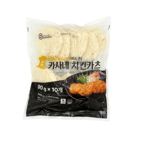 [상신] 비쇼쿠 카사네 4겹 치킨까스 900g(90g x 10장) 업소용대용량치킨까스 비유탕 식자재돈가스 이미지