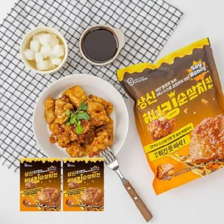 [1+1] 상신종합식품 허니킹 순살치킨 350g