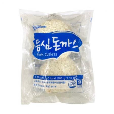 [상신] 업소용돈까스 국내산 등심돈까스 100g x 10장 (1kg)