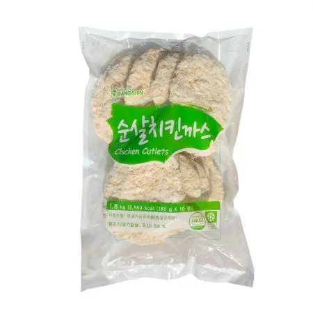 [상신] 업소용돈까스 순살치킨까스 180g x 10장 (1.8kg)
