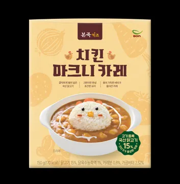 본죽 키즈 치킨 마크니카레