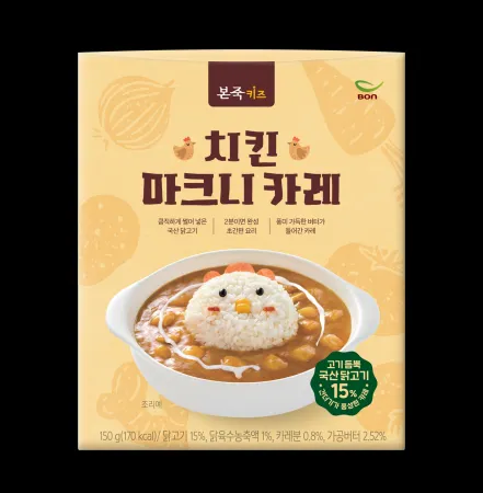 본죽 키즈 치킨 마크니카레 