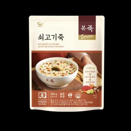 본죽 쇠고기죽(330g)