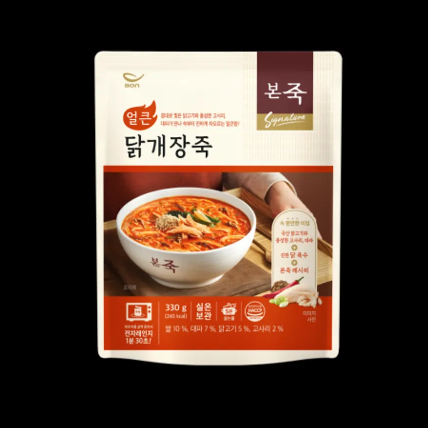 본죽 닭개장죽(330g) 이미지