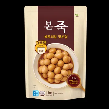 최저가) 본죽 대용량 메추리알장조림 (1kg) 업소용