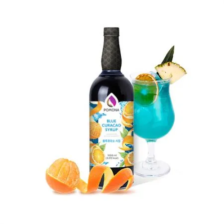 [포모나]블루큐라소시럽(1L)