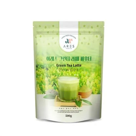 [아레스]그린티라떼파우더(말차/10%/500g)