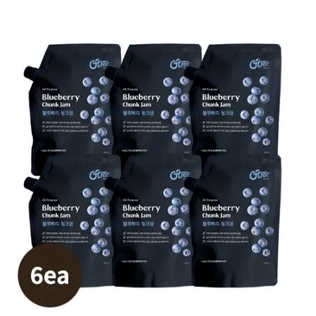 [Box][오트리]블루베리청크잼(1kg*6ea)_Free