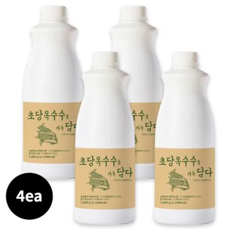 [4EA][담다]초당옥수수를가득담다(1.8kg*4ea/냉장)_Free
