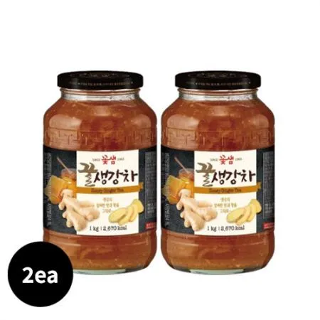 [2EA][꽃샘]꿀생강차(1kg*2ea)_Free