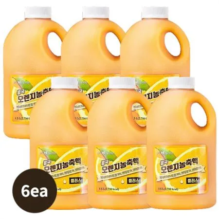 [Box][흥국]오렌지농축액플러스(1.5L*6ea/냉장)_Free 이미지