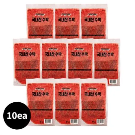 [10EA]민트라벨_수박주스(200g*10ea/냉동)_FREE