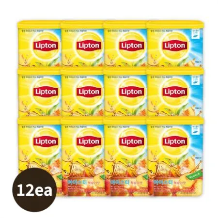 [Box][립톤]복숭아아이스티(907g*12ea)_Free