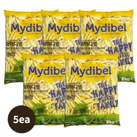 [Box][마이디벨]트레디션레귤러컷(2kg*5ea/10mm/냉동)_Free