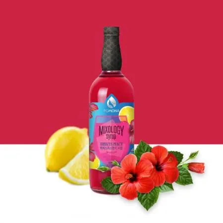 [포모나]히비스커스펀치시럽(1L/믹솔로지)