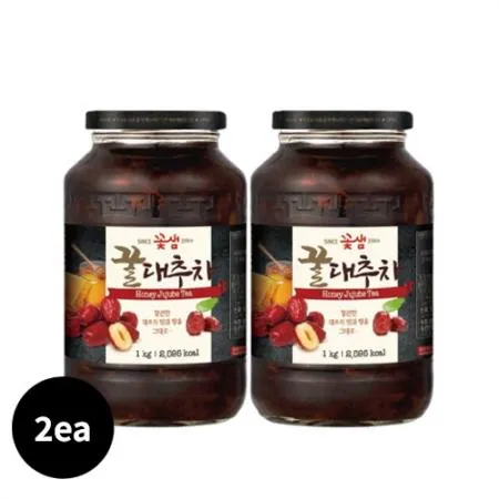 [2EA][꽃샘]꿀대추차(1kg*2ea)_Free