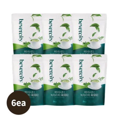 [Box][베버시티]녹차라떼(500g*6ea)_Free