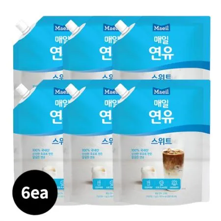 [Box][매일]연유스위트파우치(1kg*6ea)_Free