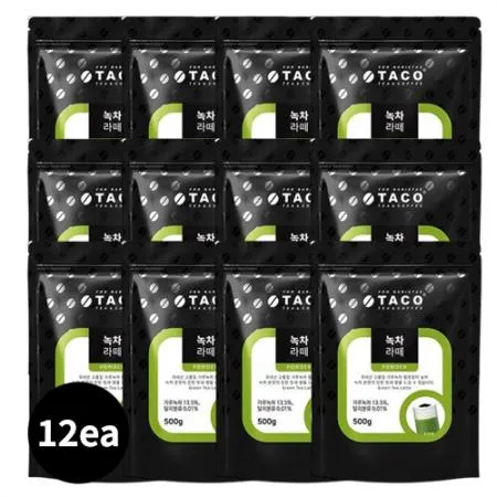 [Box][타코]녹차라떼파우더(500g*10ea)