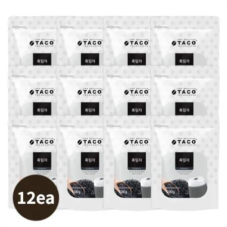 [Box][타코]흑임자파우더(500g*12ea)_Free