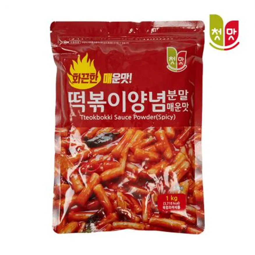 첫맛 떡볶이 양념 분말 매운맛 1kg 이미지