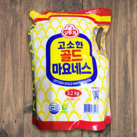 오뚜기 고소한 골드 마요네스 3.2kg 스파우트팩