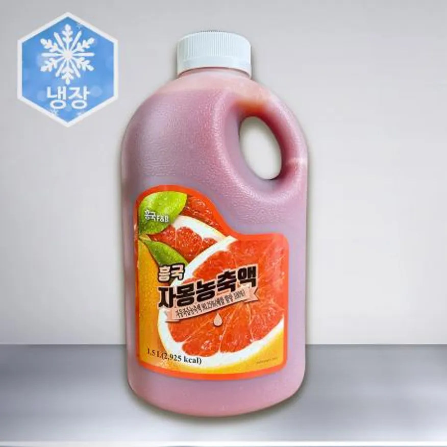 흥국 자몽 농축액 1.5L 이미지