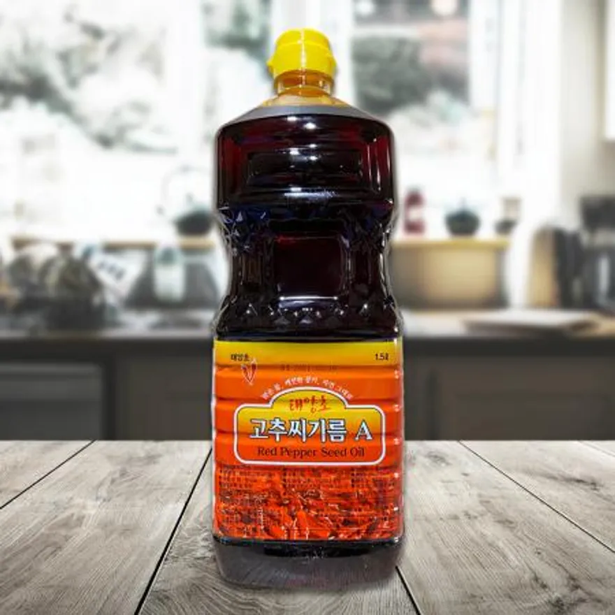 금수 태양초 고추씨기름A 1.5L 이미지
