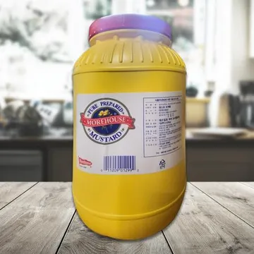 모어하우스 부드러운 머스타드 3.6kg 1갈론 업소용 대용량