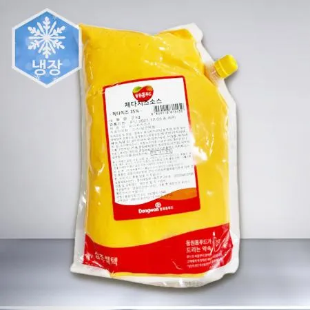 동원홈푸드 비셰프 체다치즈소스 2kg