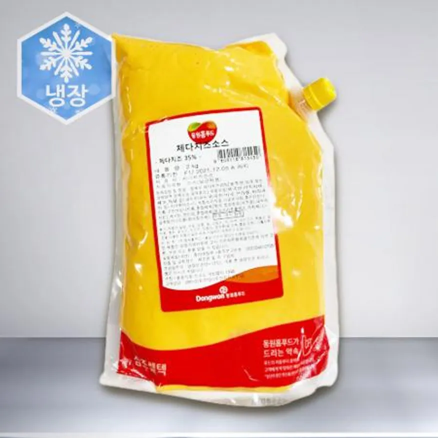 동원홈푸드 비셰프 체다치즈소스 2kg 이미지