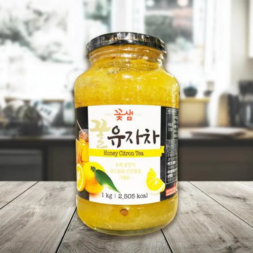 꽃샘 꿀유자차 1kg 이미지