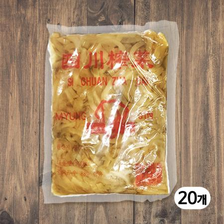 명진 짜사이 채 500g 20개 묶음