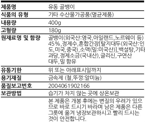 상품정보제공고시