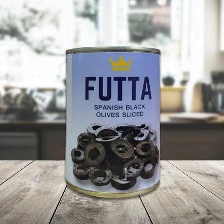 푸타 블랙올리브 슬라이스 400g 스페인산