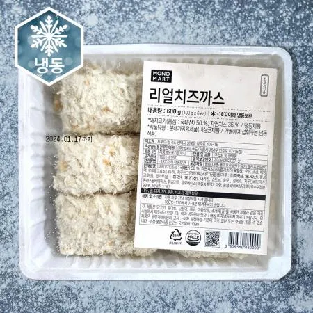 냉동 모노마트 리얼치즈까스 600g