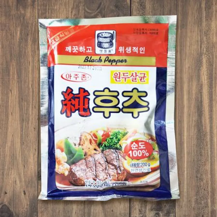 우리승진 맷돌표 순후추 200g 아주존 흑후추 이미지