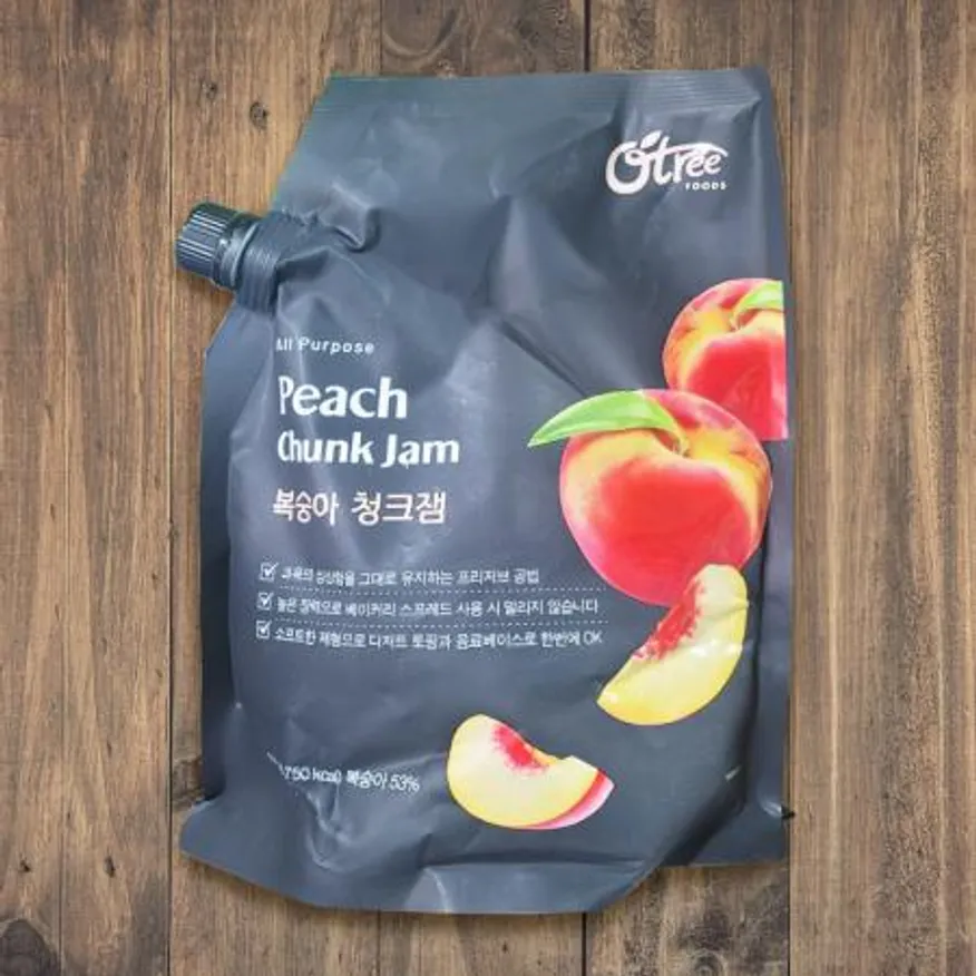 오트리 복숭아 청크잼 1kg 이미지