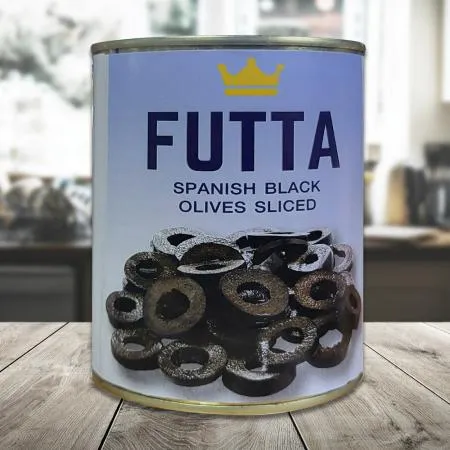 스페인산 푸타 블랙올리브 슬라이스 3kg