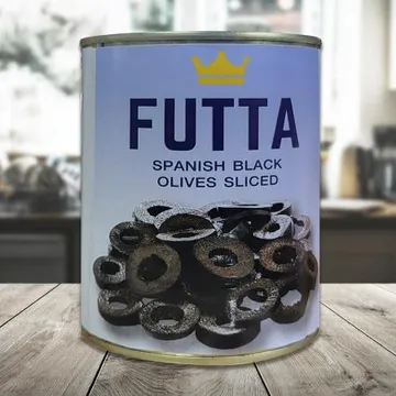 스페인산 푸타 블랙올리브 슬라이스 3kg