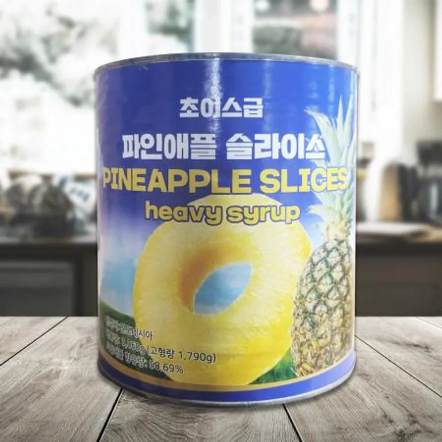 초이스급 파인애플 슬라이스 3.06kg 인도네시아산 이미지