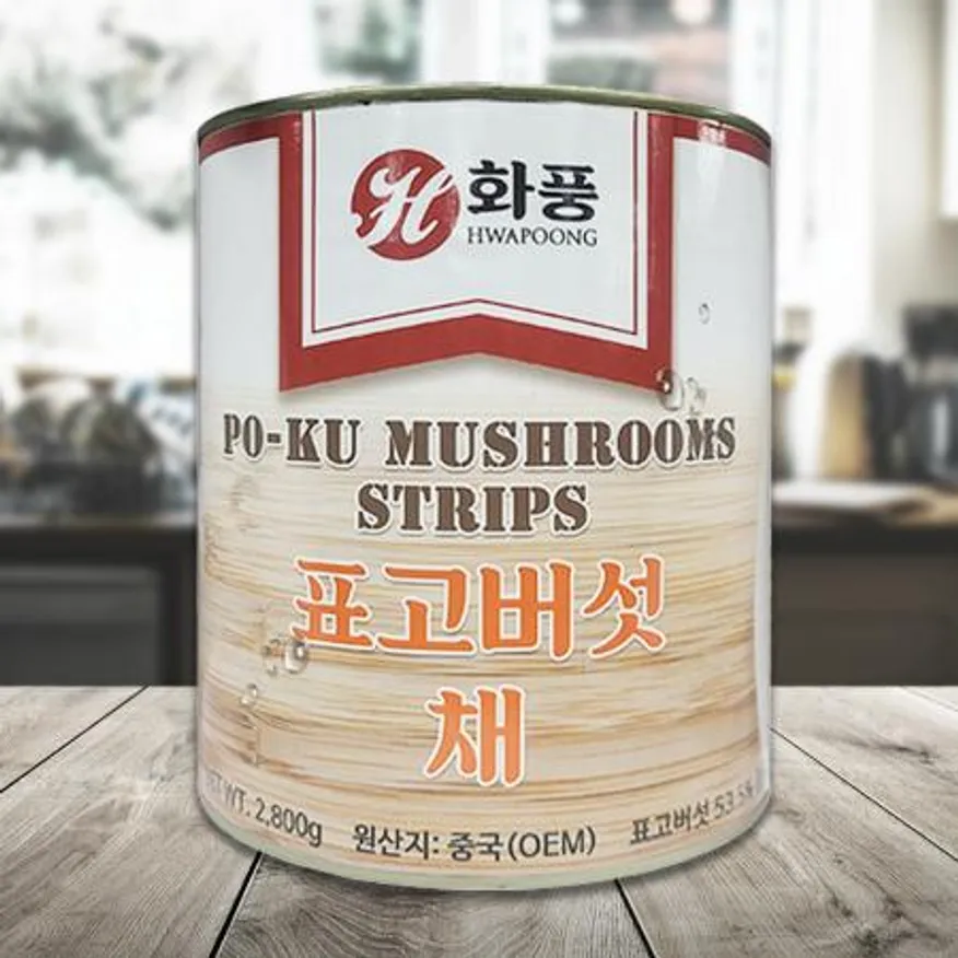 화풍 표고버섯채 캔 2.8kg 표고채 대용량 표고캔 이미지