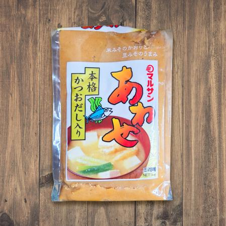 마루산 아와세 미소 된장 적색 1kg