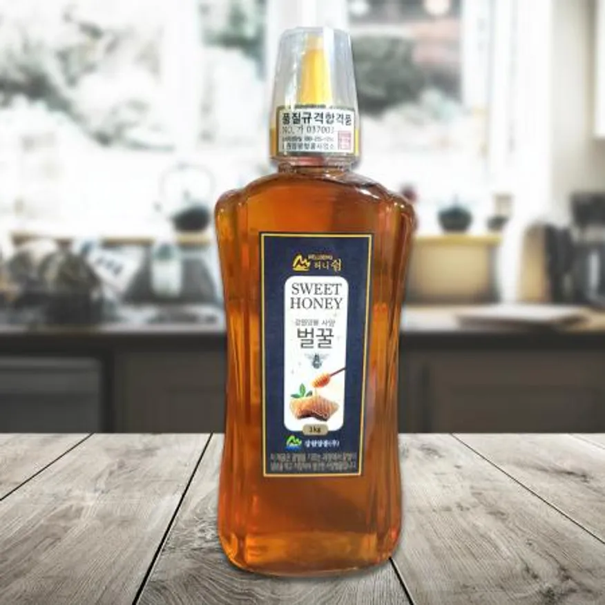허니쉼 강원양봉 사양벌꿀 1kg 이미지