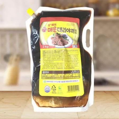 오쉐프 오뚜기 매운 데리야끼 소스 2kg